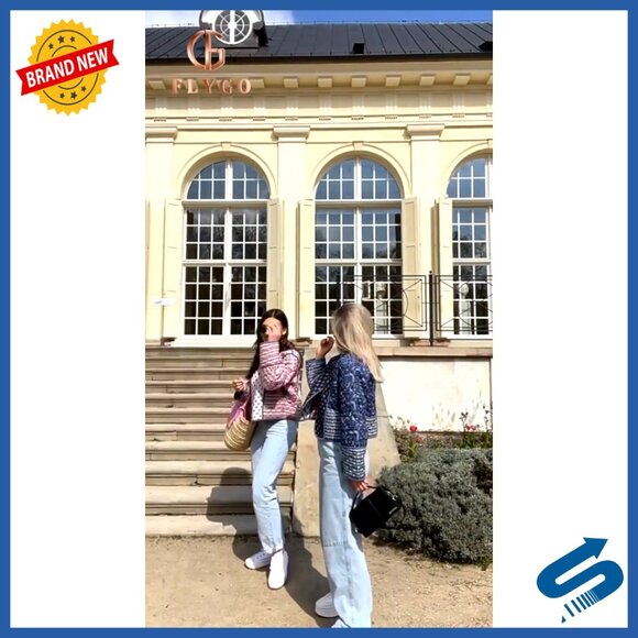 Cropped Puffer Jacket Cardigan Quilted Lightweight Open Front - Picture 7 of 7